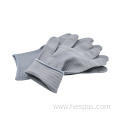 Hespax Non-dust Seamless Work Cheap Breathable Grey Gloves